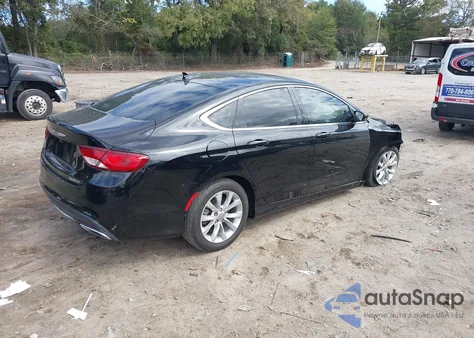 2015 Chrysler 200 C из США, поврежденный, VIN 1C3CCCCG0FN686698